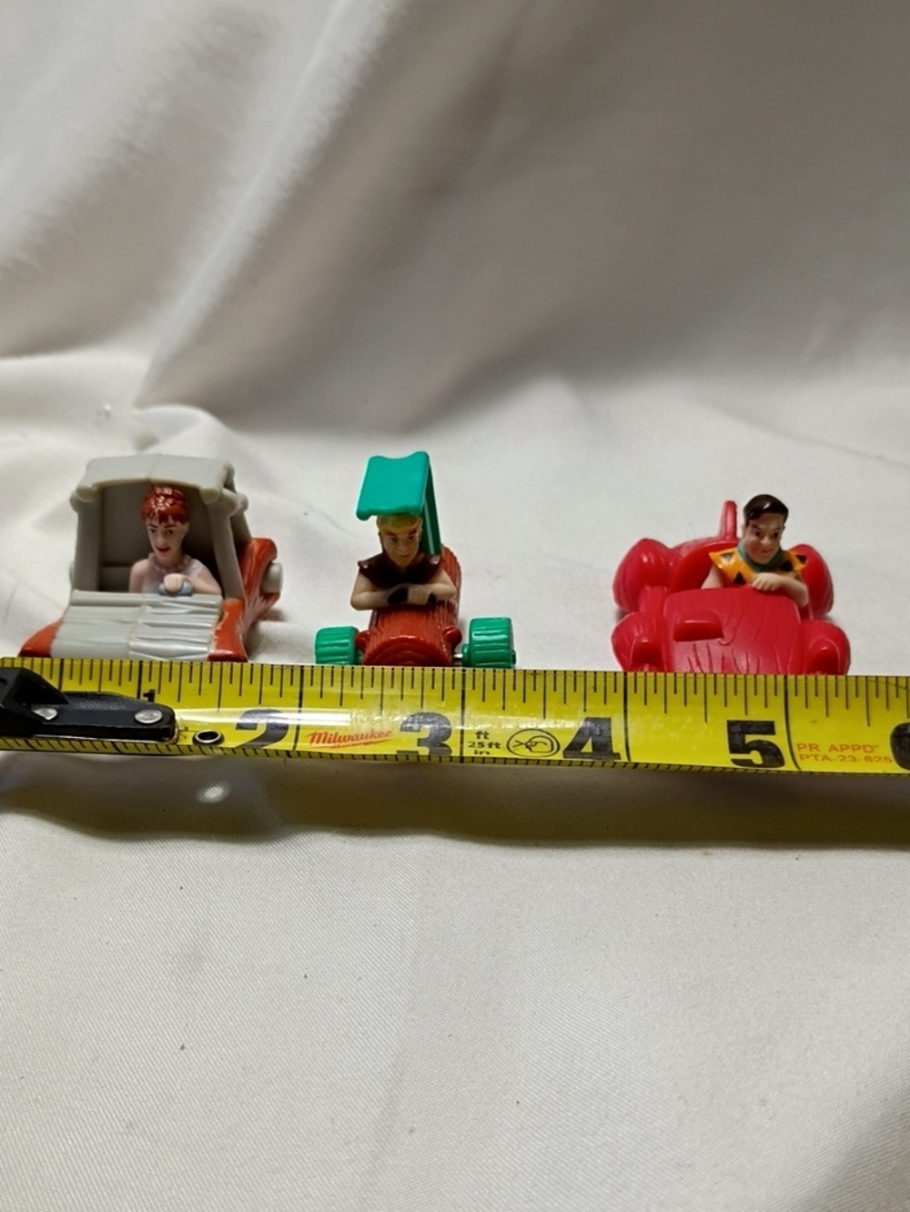 Vintage Lot 3 1993 The Flintstones Movie Wilma Betty Bamm Barney McDonalds Toys